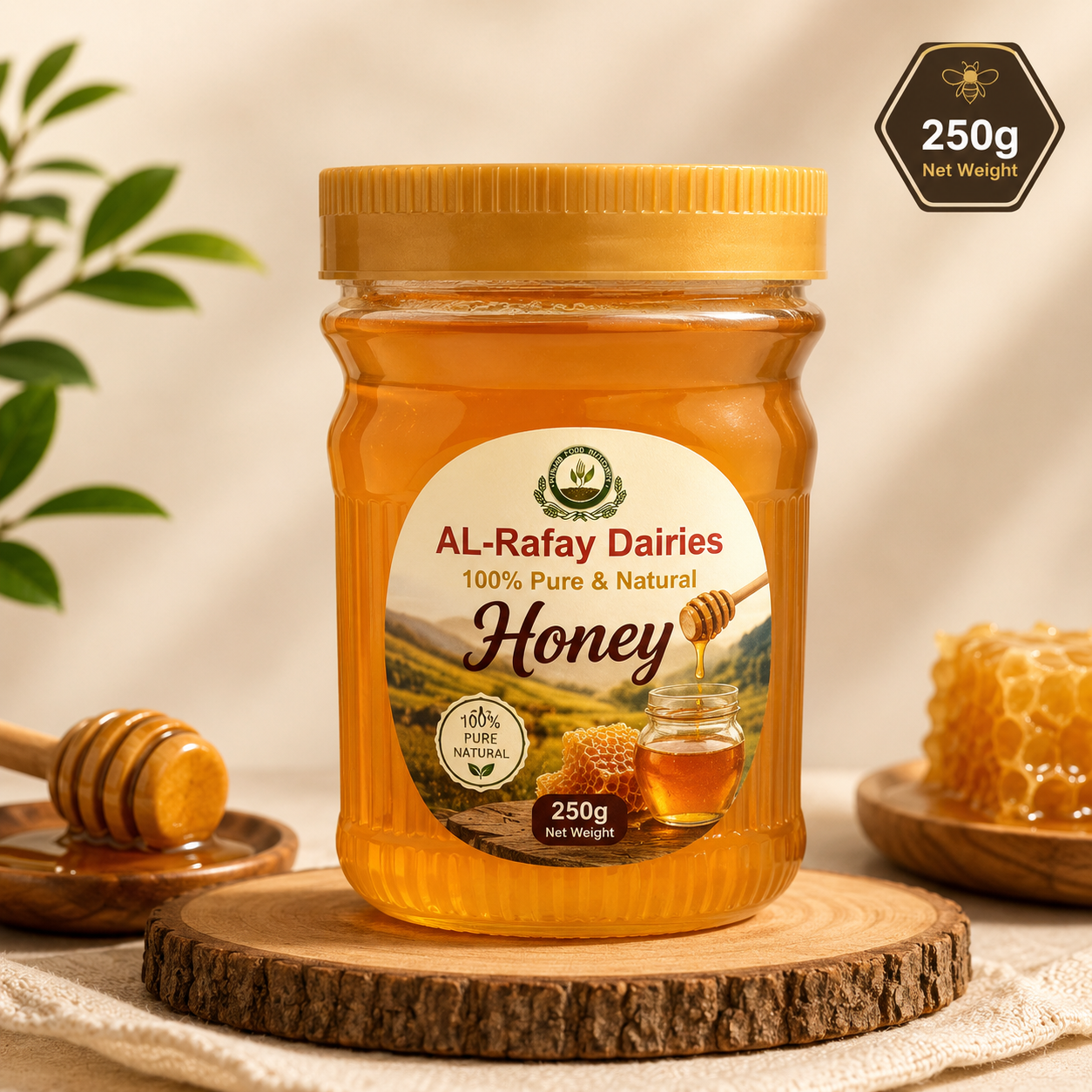 Pure Small Bee Honey – 250g | 100% Natural & Raw Honey
