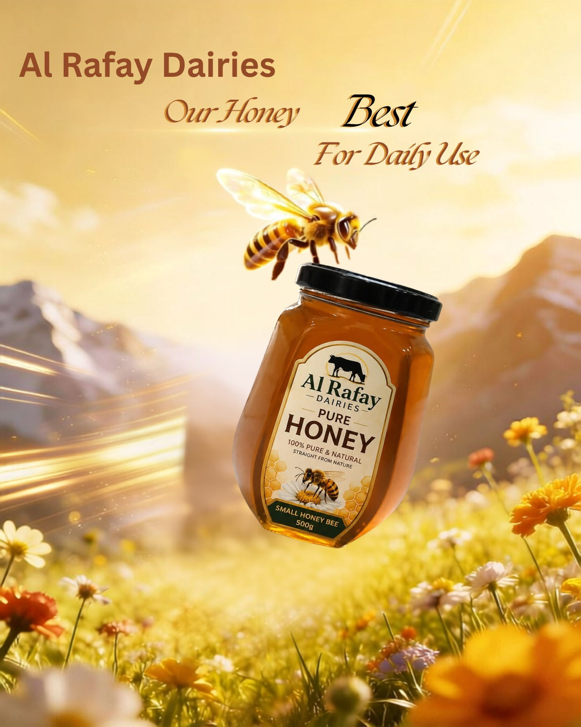 100% Pure Small Bee Honey | Natural & Raw Honey